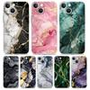 Capa de Celular Para iPhone 17 Capas iPhone Air 16 15 12 13 14 Pro Max 7 8 Plus 16Pro iPhone11 Capa Macia Mármore Aquarelado