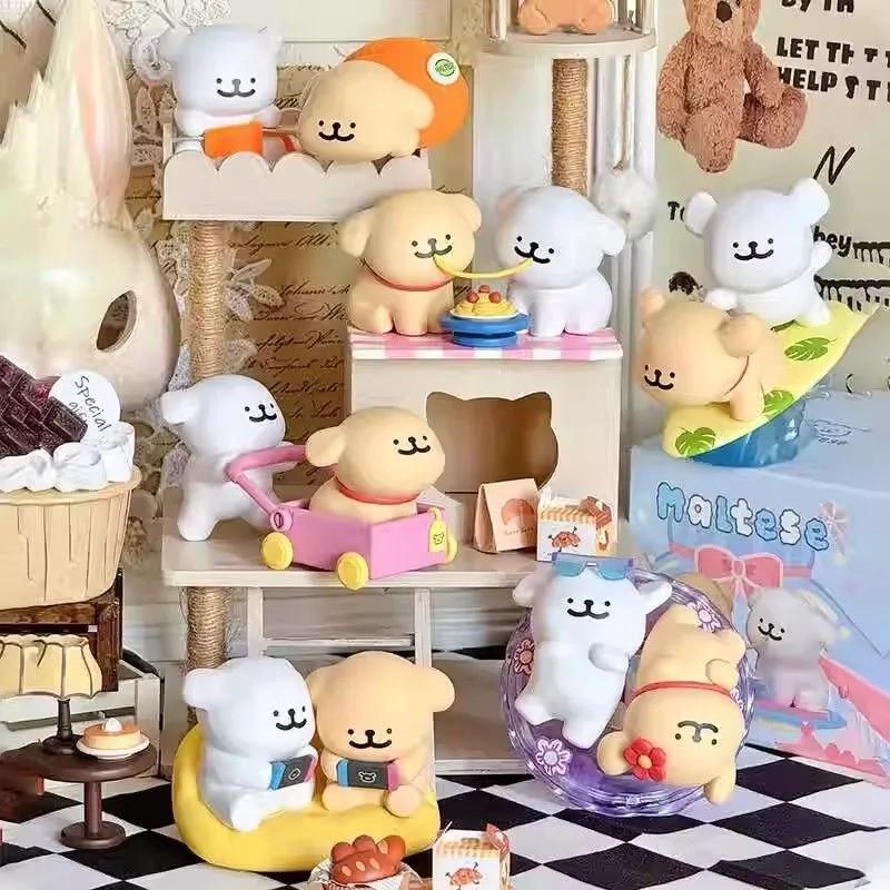 Figure Lianlian Puppy Cute Trendy Toy Doll Car Desktop Ornaments  2pcs