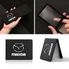 Auto Accessories Car Driver License Holder PU Leather Card Bag For Mazda 2 3 4 5 6 7 8 ATENZA Axela 6 323 626 RX8 CX6 CX5 CX4