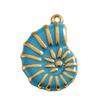 Stainless Steel Craft Charm Artistic Jewelry Component Conch Shape Necklace Making Accessories Suitable for Regular Use