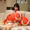 1Pc 60/80/100Cm 3D Lifelike Koi Plush Toy, Soft-Filled Koi Plush Pillow, Creative Sofa Cushion, Children'S Toy Gift.