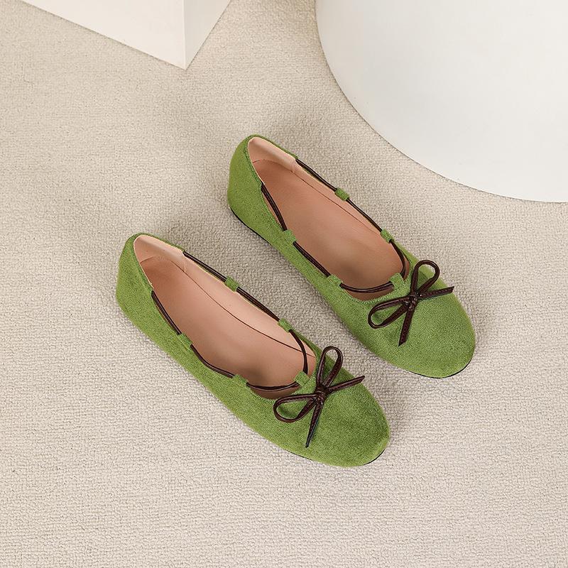 Women's Square Toe Ballet Flats Slip-On Dressy Shoes Business Casual Comfortable Foldable Work Loafers for Women Walking Flat Shoes Ballerina Flats