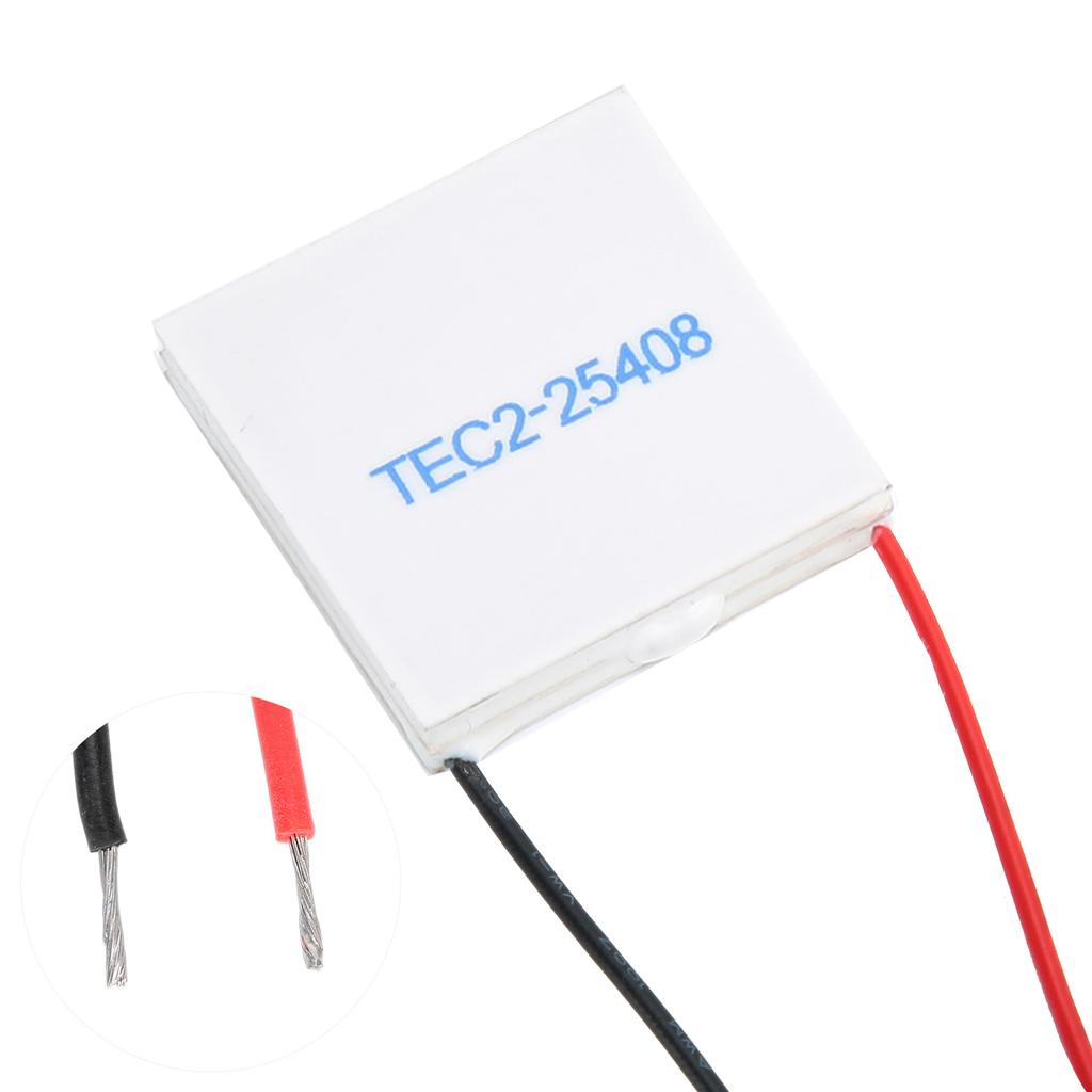 Thermoelectric Cooler TEC2‑25408 2‑Layer Semiconductor Electronic Cooling Plate 40x40mm 12V 8A