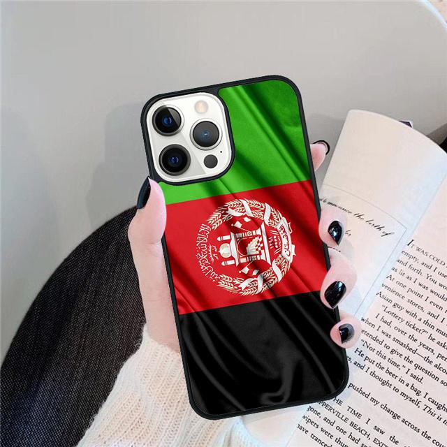 Afghan Afghanistan Flag Freedom Phone Case Cover for iPhone 17 Air 16 15 14 13 11 12 Pro Max Plus Shell Coque