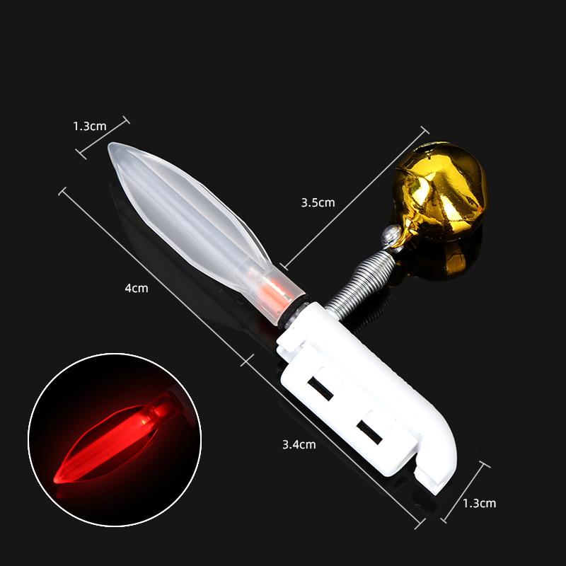 1 Stück Wasserdicht Abnehmbar LED Angelausrüstung Elektronische Angelrutenleuchte Nachtangelausrüstung Leuchtstab