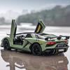 Lamborghini Aventador SVJ 63 1:Maßstab 1:24 Die-Cast Metallmodellauto - Schwarze Sammler-Displayfigur