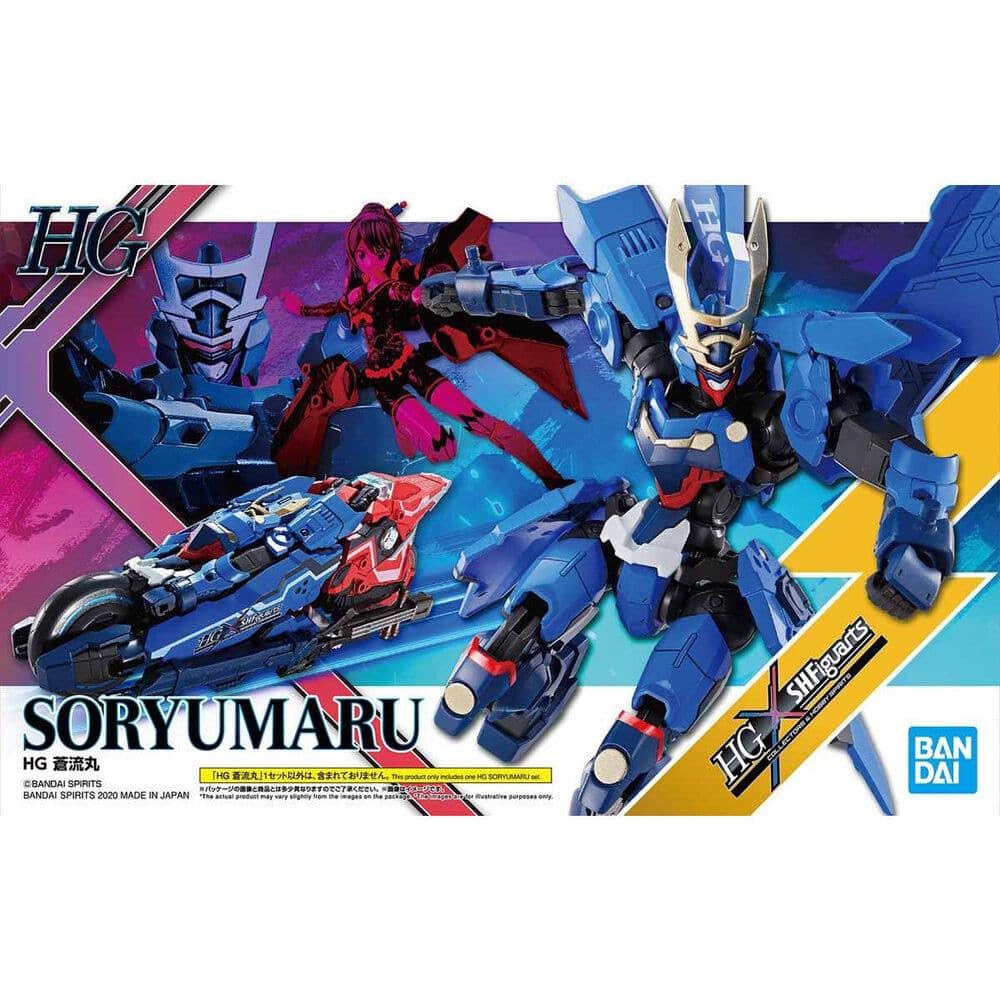 

Spirits Collaboration HG Soryumaru Plastic Model Color-Coded синий