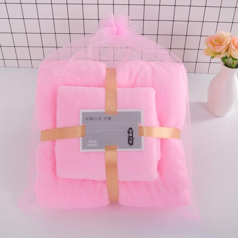Bathroom Towel Friendly To Skin Ultra Soft Superior Absorbency Quick Dry Versatile Usability Bath Towel Set