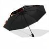 1pc Skull Pattern Automatic Opening/Closing Folding Umbrella with 8 Ribs, Portable Sunshade Umbrella Birthday and Holidays gifts yy250105117