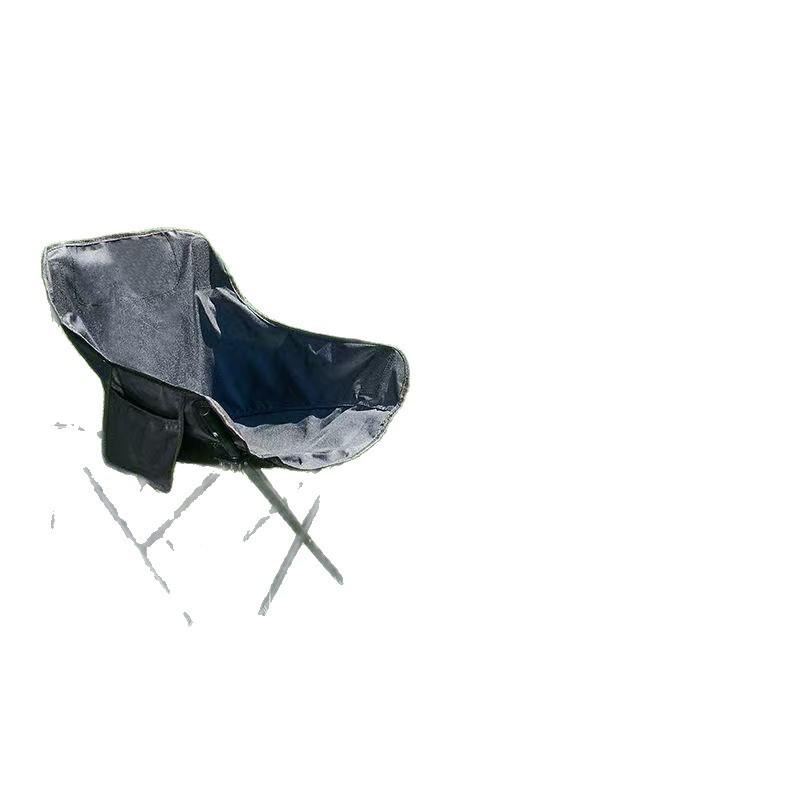 Folding Moon Chair: Beach, Camping, Picnic & Fishing Stool with Backrest