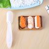 DIY Sushi Mold Plastic Transparent Bento Sushi Onigiri Molds with Textured Surface Oval Rice Making Kitchen Tools Accessories