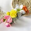 Sweet Flower Hair Comb Bohemian Thai Hair Accessories Side Clip Thailand Flower Hairpin  Girls