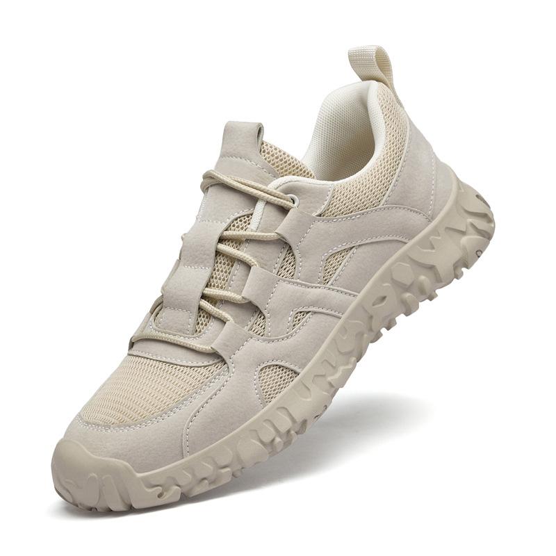 Spring Breathable Mesh Soft Sole Hollow Breathable Non-slip Casual Outdoor Mountaineering Men's Shoes