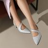 Fashion New Design Luxury Black Silver Stilettos Pointed Toe High Heels Women Sandals Summer Party Wedding Dress Prom Shoes Pumps 2025
