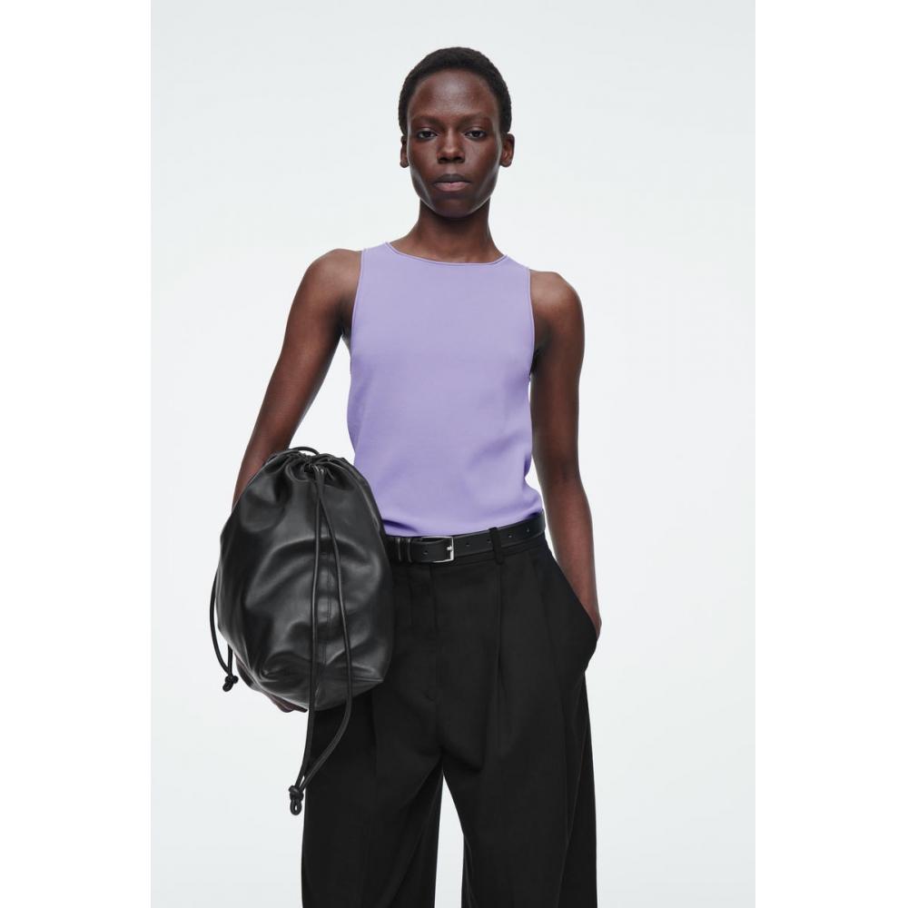 

Майка трубчатой ​​вязки COS Japan lilac/XS