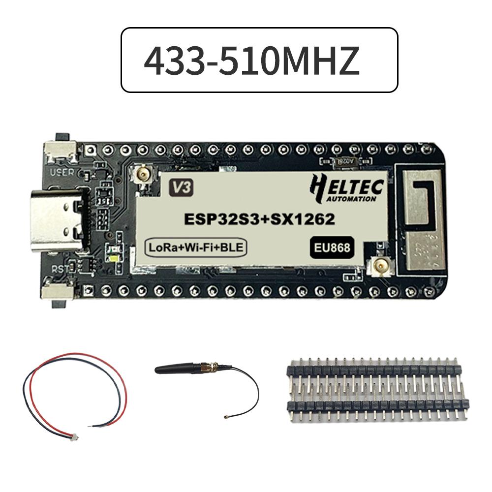 ESP32 Lora Entwicklungsplatine SX1262+ESP32S3 LoRa Wireless Stick Lite V3 Entwicklungsplatine 433-510MHZ/ 863-928MHZ