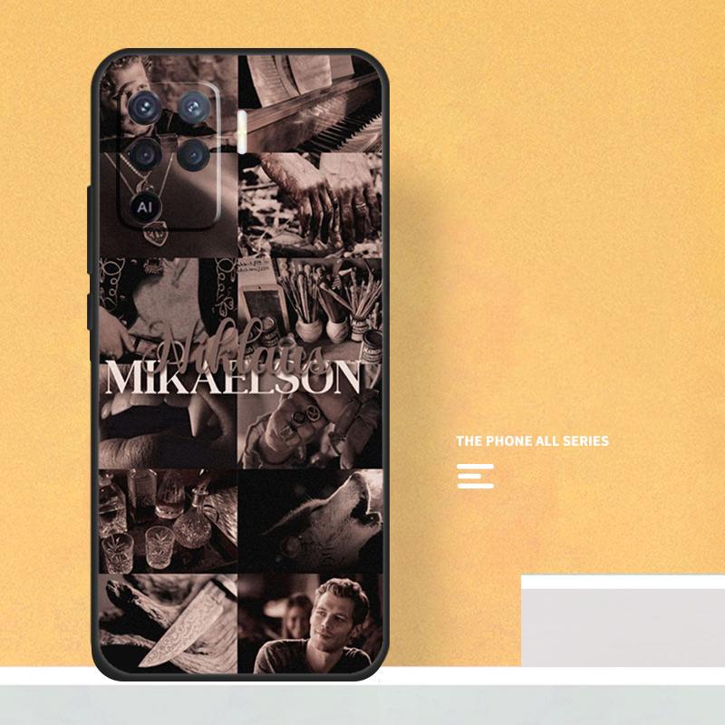 Klaus Mikaelson The Vampire Diaries Case For Oppo A80 A60 A40 A6 A5 Pro A15 A16 A17 A57 A94 A74 A54 A76 A96 A18 A38 A58 A78 A98