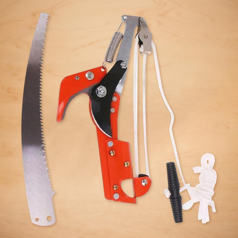 Tree Pruner Saw Extendable High-Altitude Branches Trimmer Labor-Saving Pruning Shears Harvester Clipper Fruit Pick Cutting Tools