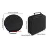 Black EV Cable Organizer Bag with Flame Retardant and Waterproof Properties for Car Accessories Holder Carrying Case