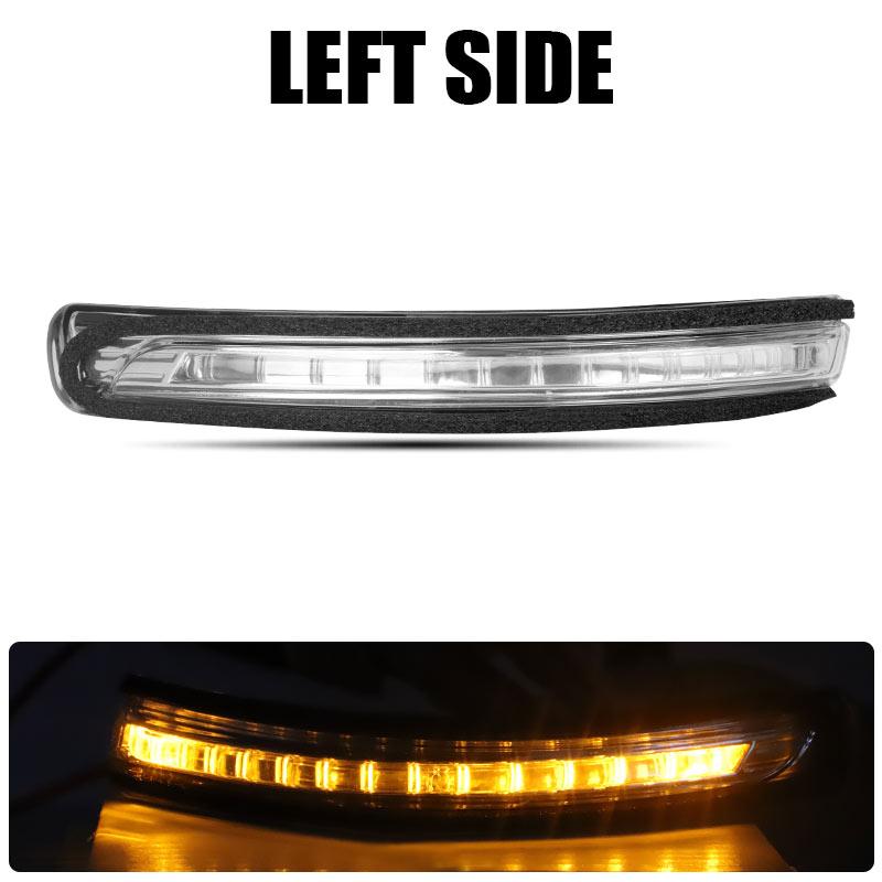 87614-1W000 LED Rearview Mirror Turn Signal Light 87624-1W000 Yellow Side Marker Lamp for KIA Rio 2012 2013 2014 2015 2016 2017