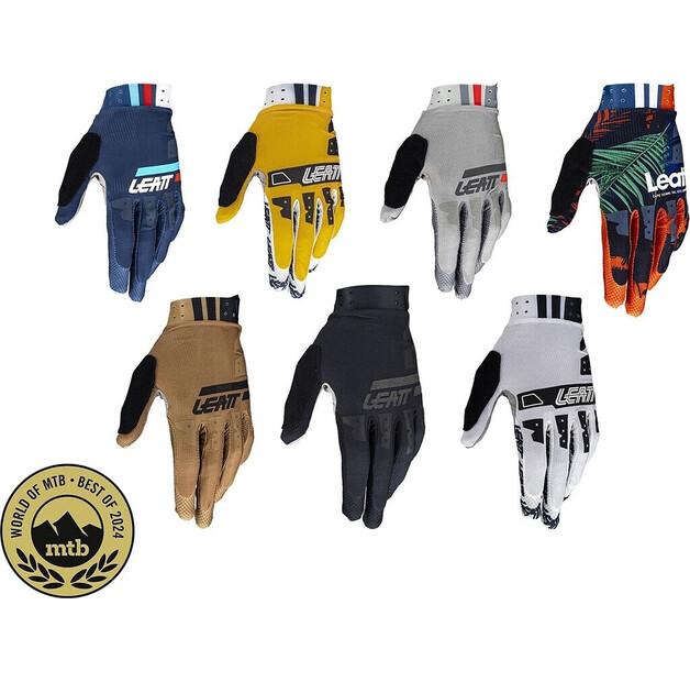Leatt 2.0 X Flow Bicycle Gloves (Gray)