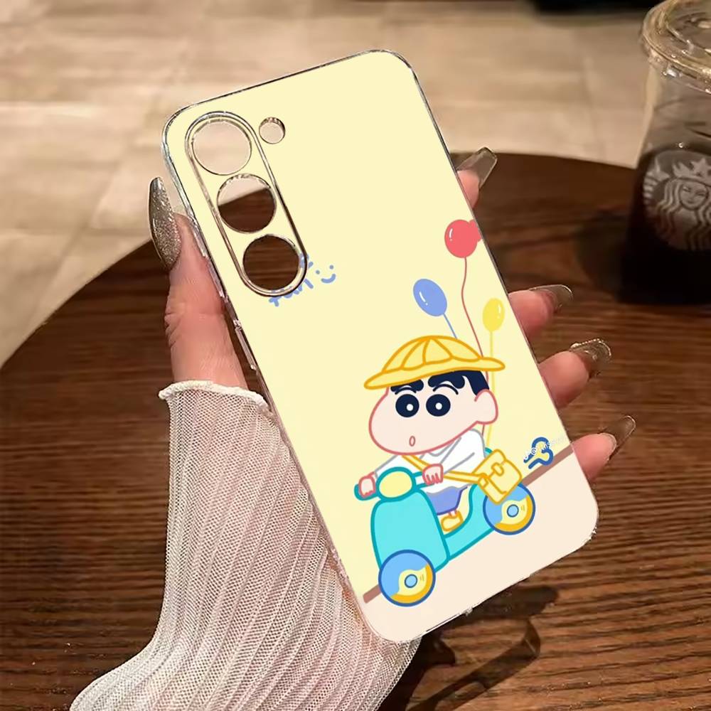 C-S-C-Crayon -Shin-chan Clear Phone Case for Samsung Galaxy A71, A70, A52, A51, A40, A30