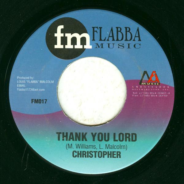 

7inch Record CHRISTOPHER / TANYA STEPHENS - Thank You Lord / What s The Story FM0017 Flabba Music 2002 Jamaica Reggae, Ska & Dub Used