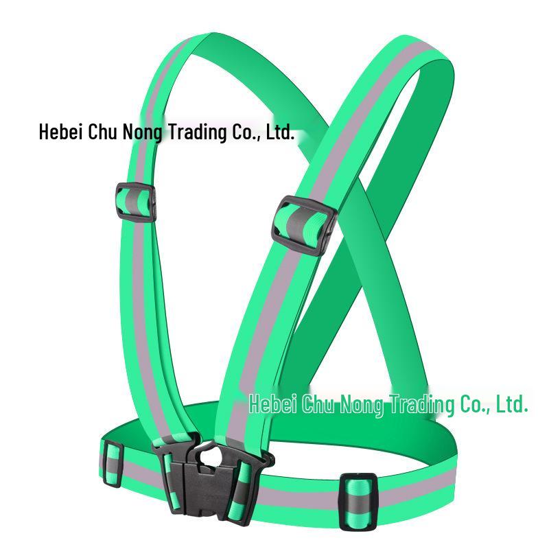 Reflective Elastic Safety Vest with Suspenders for Traffic and E-commerce