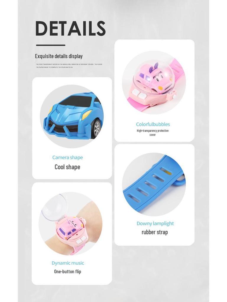 Children's 2.4G Alloy Remote Control Racing Car - Mini Toy Gift for Boys