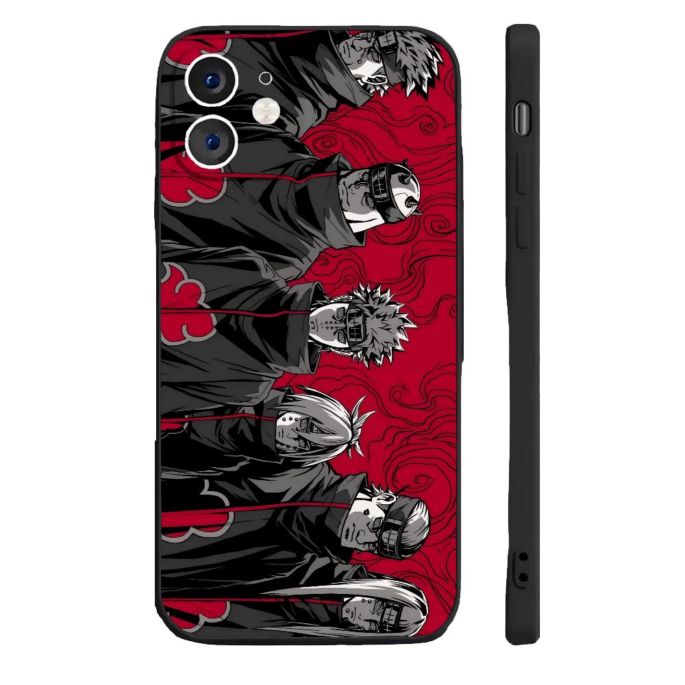 

Аніме N-NarutoS Чохол для телефону Силіконовий М який Для IPhone 16 15 14 13 12 11 Plus Pro Max Plus For IPHONE 13PRO