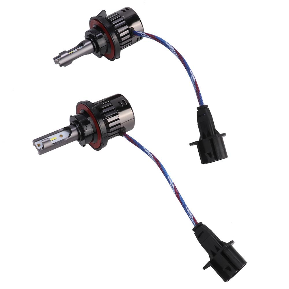 

2pcs for H13 60W White Light Car LED Headlights Super Concentrated Light Built in Driver G21