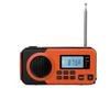 Outdoor Emergency Solar Crank Radio & Multi-Function Flashlight Power Bank