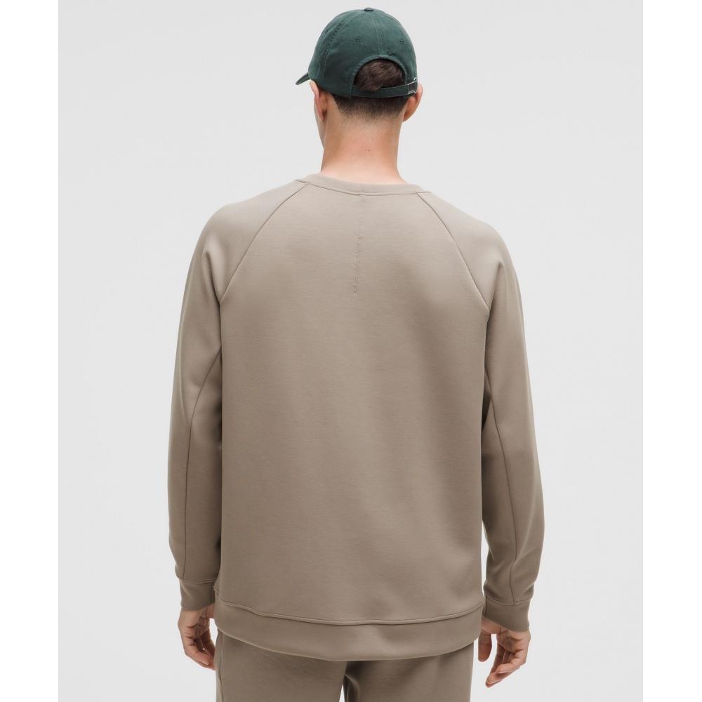 Lululemon Smooth Spacer Classic Fit Crew Warm Ash Grey