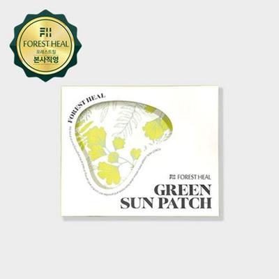 Parche solar transparente en gel para golf con protección UV Forest Hill, 4 piezas