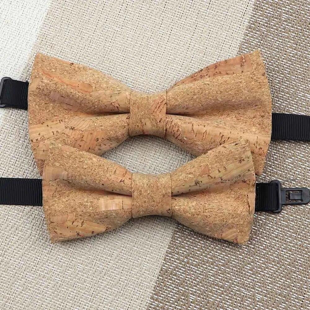 1PC, Fashion Bow Shape Bow Tie, Double Layer, Wood, Gentleman,Handmade, Butterfly,