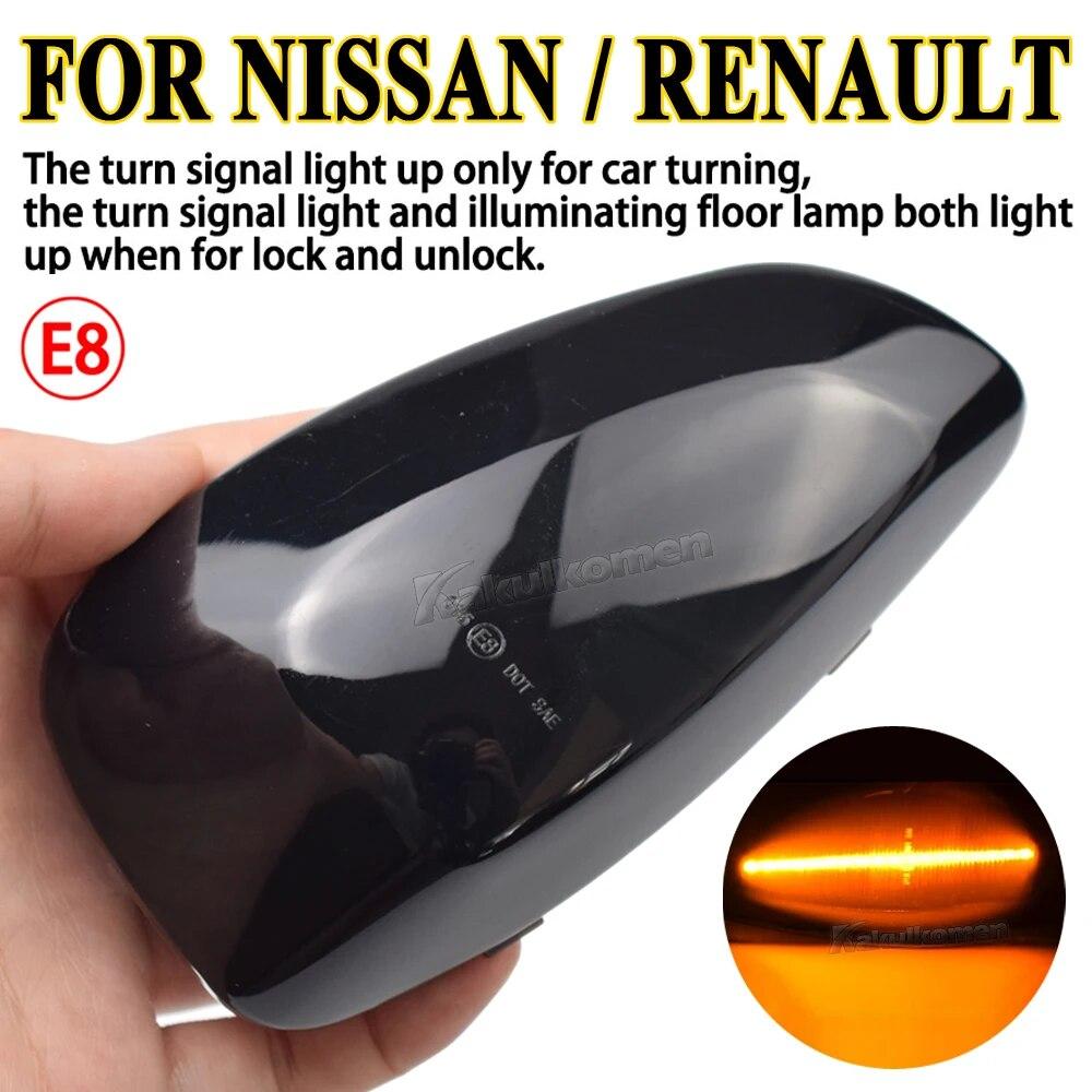 Fit for Renault Master III 3 EV FV HV JV UV 2010 2011 2012 2013 2014 -  Dynamic LED Side Mirror Turn Light Signal Lamp