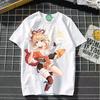 Genshin Impact Cosplay Game Manga T-shirt Shirt Undershirt Undershirt Polyester