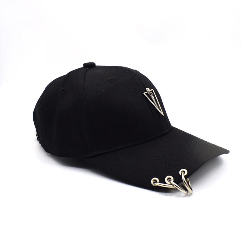 Men s Adjustable Baseball Cap with Ring Accent