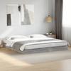 VidaXL Bed Frames Sonoma Grey 180x200 Cm Engineered Wood, Bedroom Furniture, Slatted Base, Pallet Bed, Bed, Bed 842005
