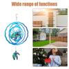 Metal Wind Spinners Hummingbird Turtle Wind Sculpture for Yard and Garden Rustic Hangable Metal Art Decor for Backyard Porch