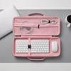 Hard Shell EVA Keyboard Storage Bag Waterproof Dustproof Keyboard Carrying Case Protective Zipper Closure