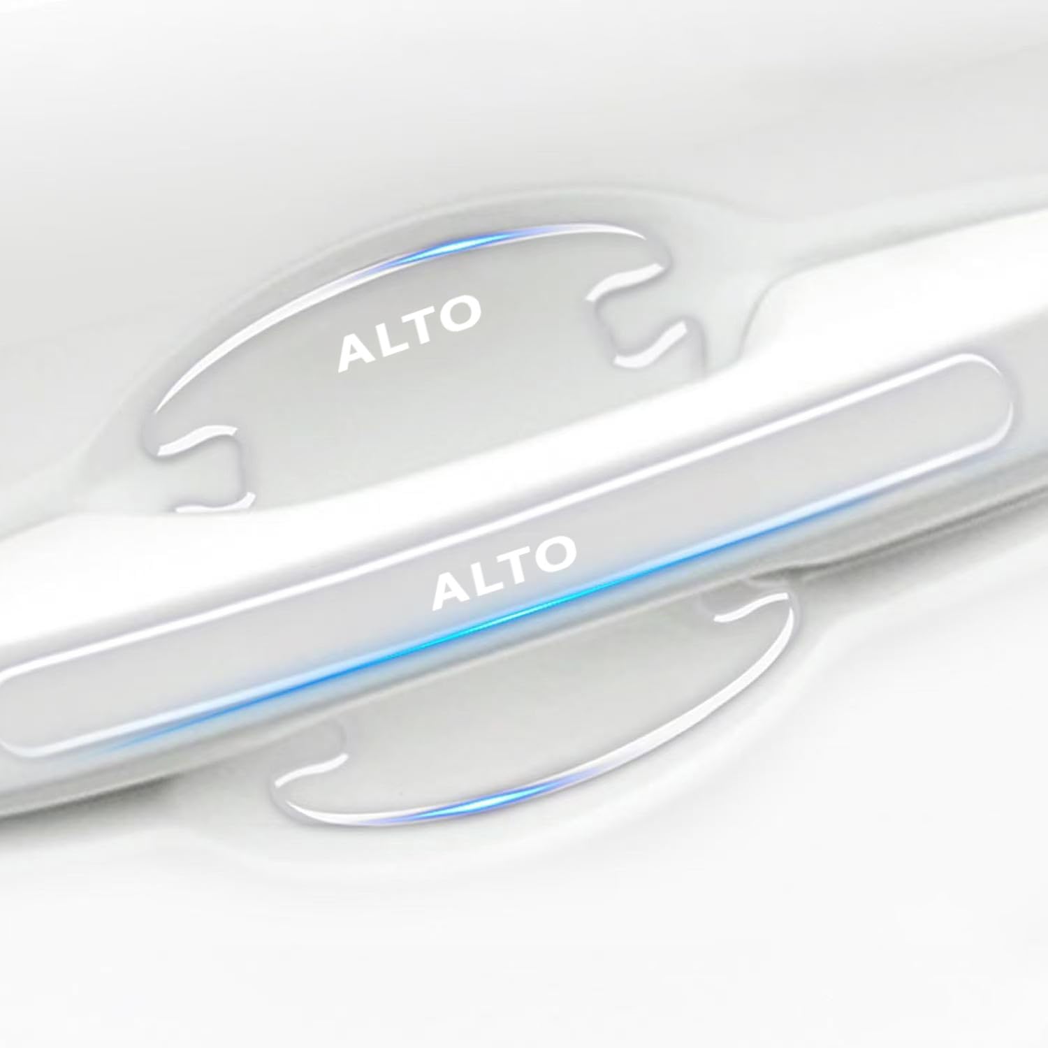 ALTO Compatible Door Handle Cover Transparent Protector Scratch and Stain Resistant Car Small