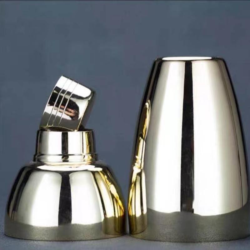 500ml Carven Engraving Vintage Cocktail Shaker Bar Shaker Stainless Steel Cocktail Boston Shaker For Bar Party Home Bar Tool