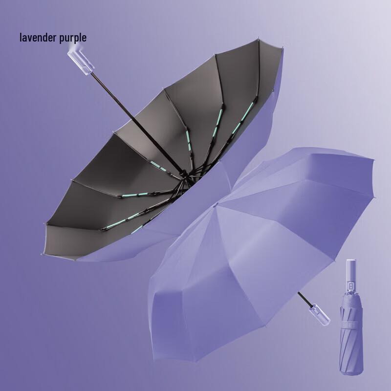 XuQing 12-Rib Automatic Folding Umbrella