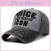Vintage Waterproof Cotton Baseball Cap For Men And Women With Adjustable Fit