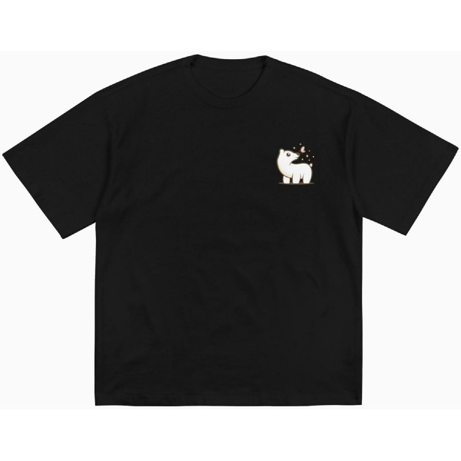 Polar Bear Cotton T-Shirt for Men Women Short Sleeve Tee Shirts XXXXXL разноцветный