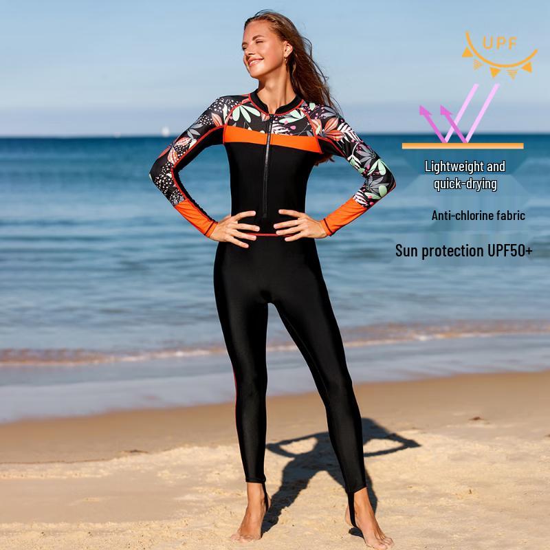 SBART Women s Long Sleeve Quick-Dry Wetsuit F8227