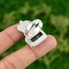 Wedding Gift For Her 925 Silver Natural Rhodonite Gemstone Stackable Ring Size 8