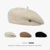 1PC Lightweight Photography Beret Elegance Comfortable Daily Outings Breathable Fashionable Polyester Knitwear Travel