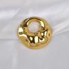 European and American Fashion Wavy Pattern Irregular Brooch High-End Simple Versatile Coat Niche Metal Pin Clothing Accessories